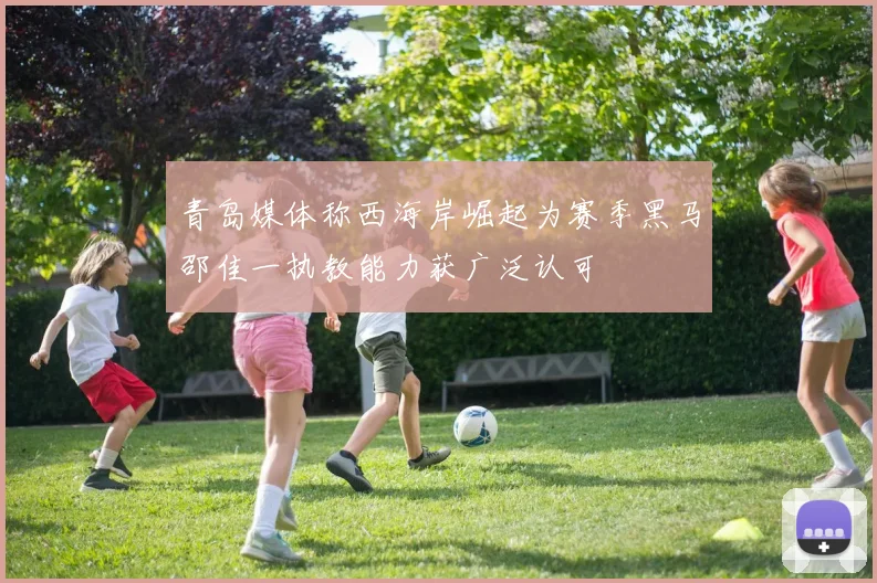 青岛媒体称西海岸崛起为赛季黑马邵佳一执教能力获广泛认可