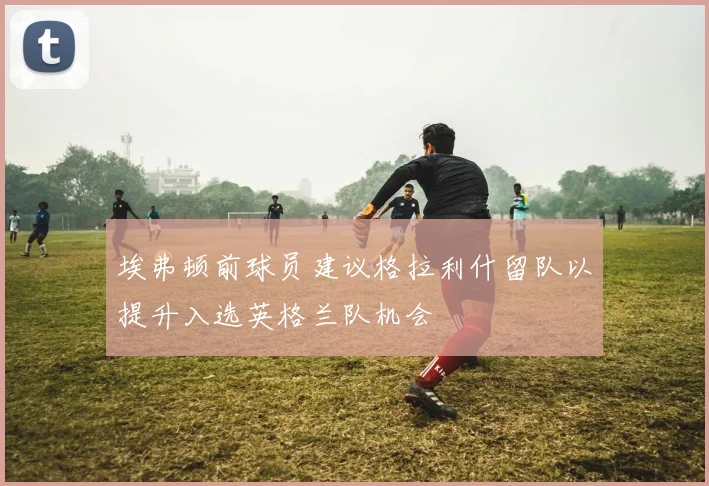 埃弗顿前球员建议格拉利什留队以提升入选英格兰队机会